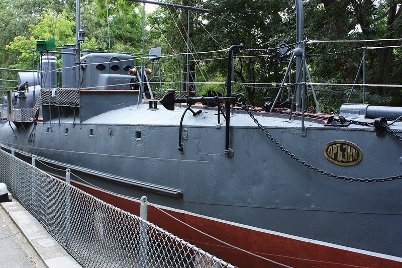 Экспонаты военно-морского музея