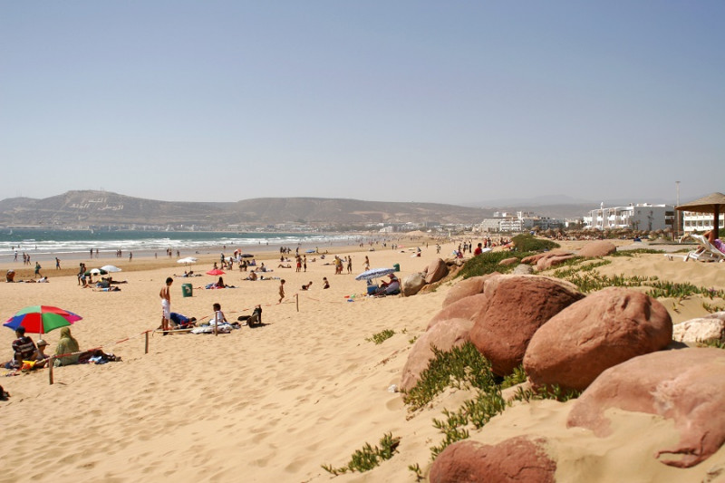Пляж Марокко