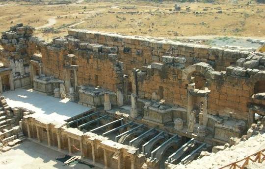 Руины города Пергам