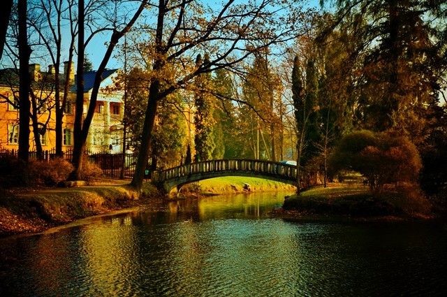 Осень в ботаническом саду Каунаса