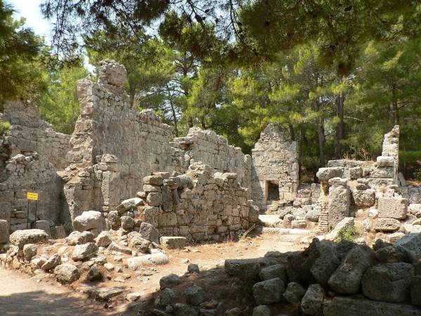 Руины города Фазелис