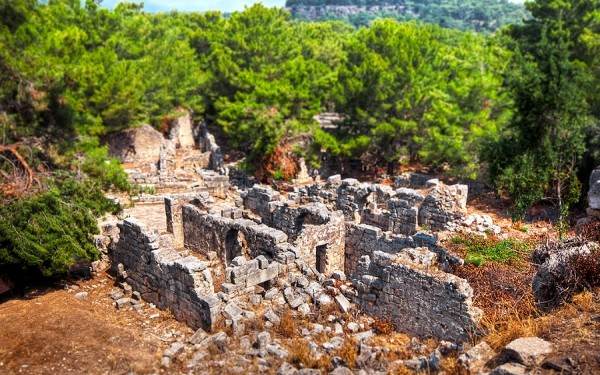Руины города Фазелис
