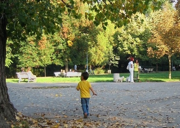 В парке Борисова Градина