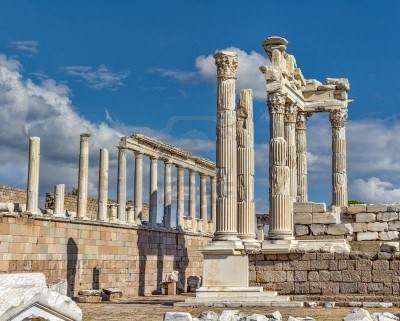 Руины города Пергам