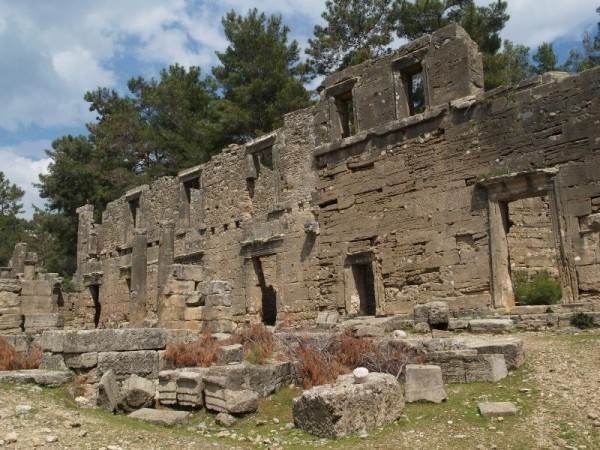 Руины античного города Селевкия