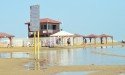 Спасательная вышка на пляже Мертвого моря