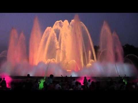 Поющий фонтан - Испания, Барселона 2012 Поющий фонтан - Испания, Барселона 2012