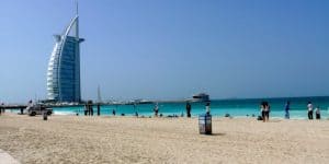 Пляж Дубая