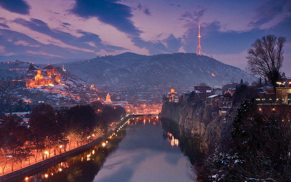 Вечерний Тбилиси